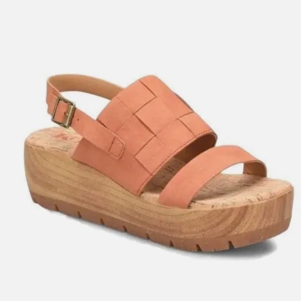 NWOT Kork-Ease Fraya Wedge Platform Sandals